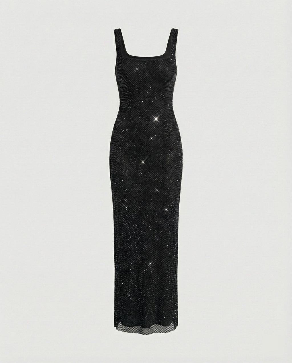 Square Neck Maxi Dress - Elegant Evening Occasion Dress | Meave & Ivy