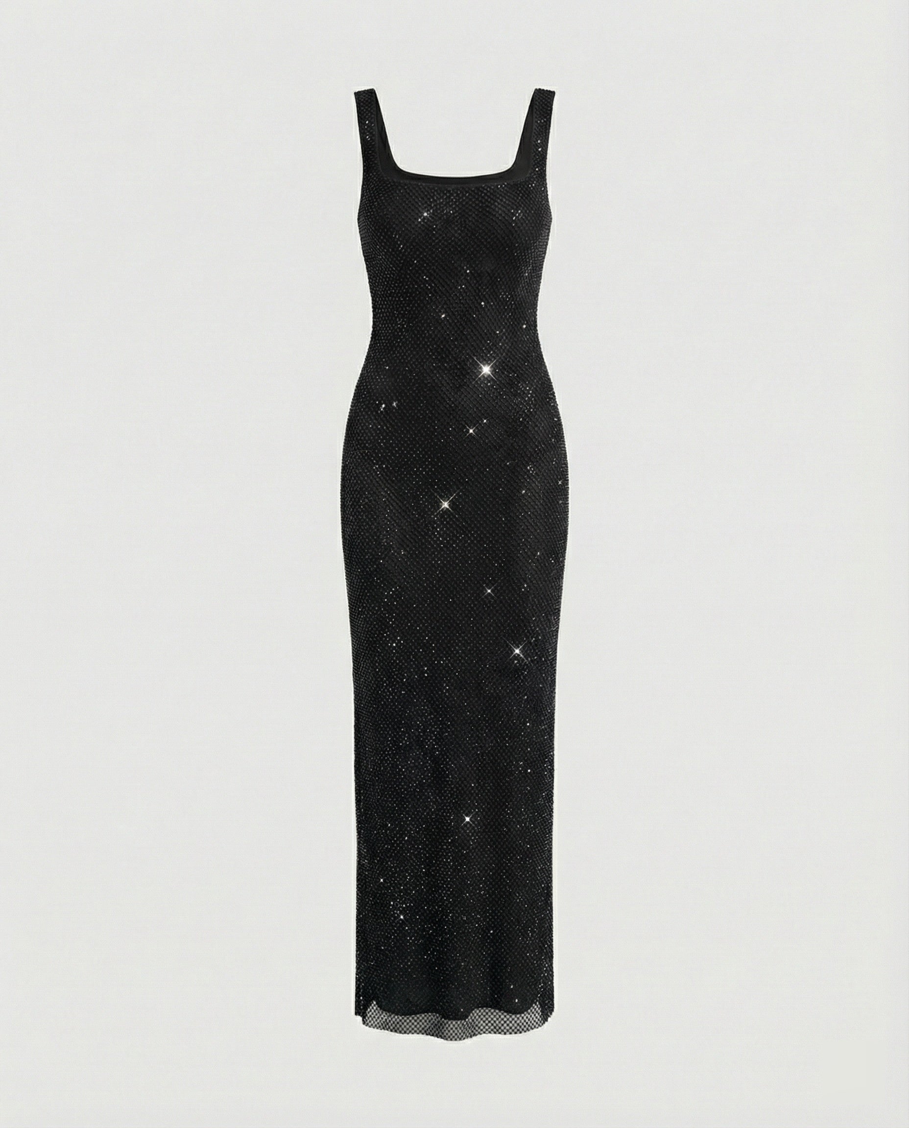 Square Neck Maxi Dress - Elegant Evening Occasion Dress | Meave & Ivy