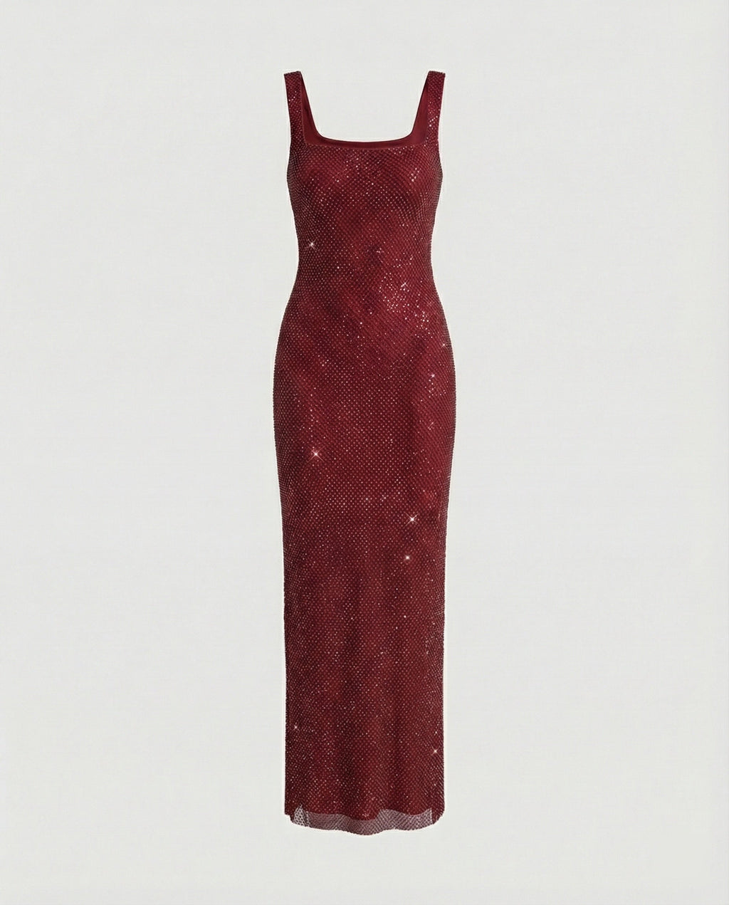 Square Neck Maxi Dress - Elegant Evening Occasion Dress | Meave & Ivy