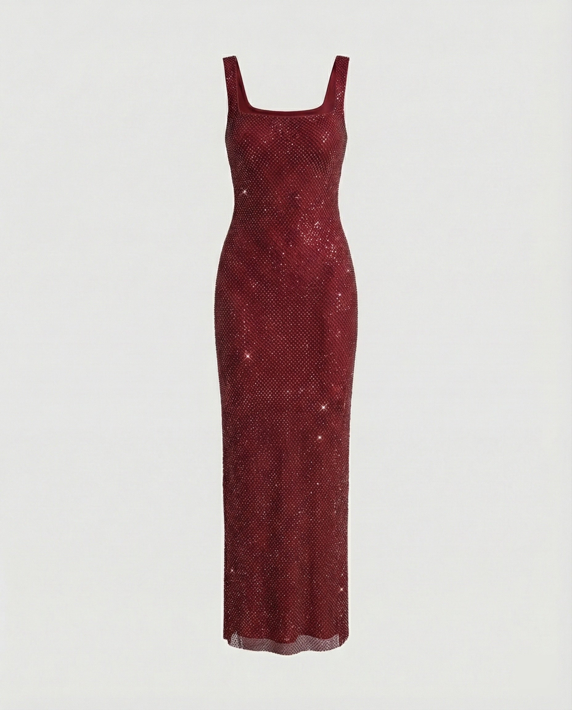 Square Neck Maxi Dress - Elegant Evening Occasion Dress | Meave & Ivy
