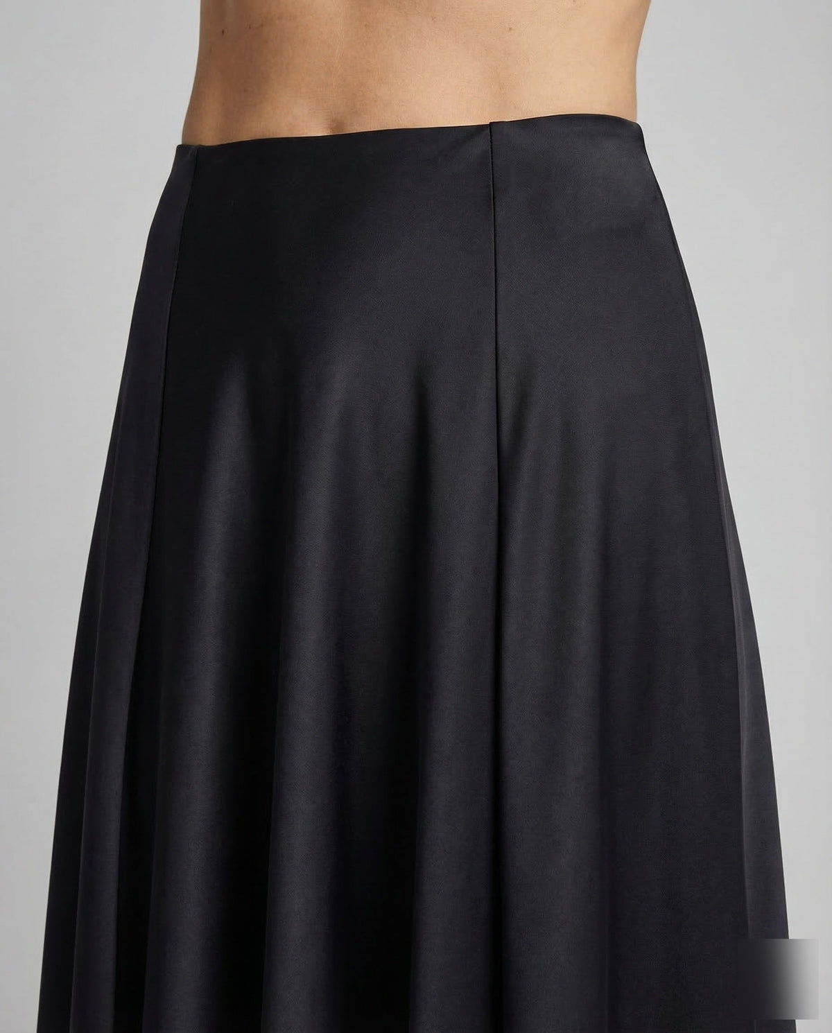 Women's High Waisted Maxi Skirt with Flowing A-Line Cut
