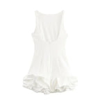 Backless Ruffle Mini Dress – Elegant Party Dress | Meave & Ivy