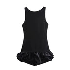 Backless Ruffle Mini Dress – Elegant Party Dress | Meave & Ivy