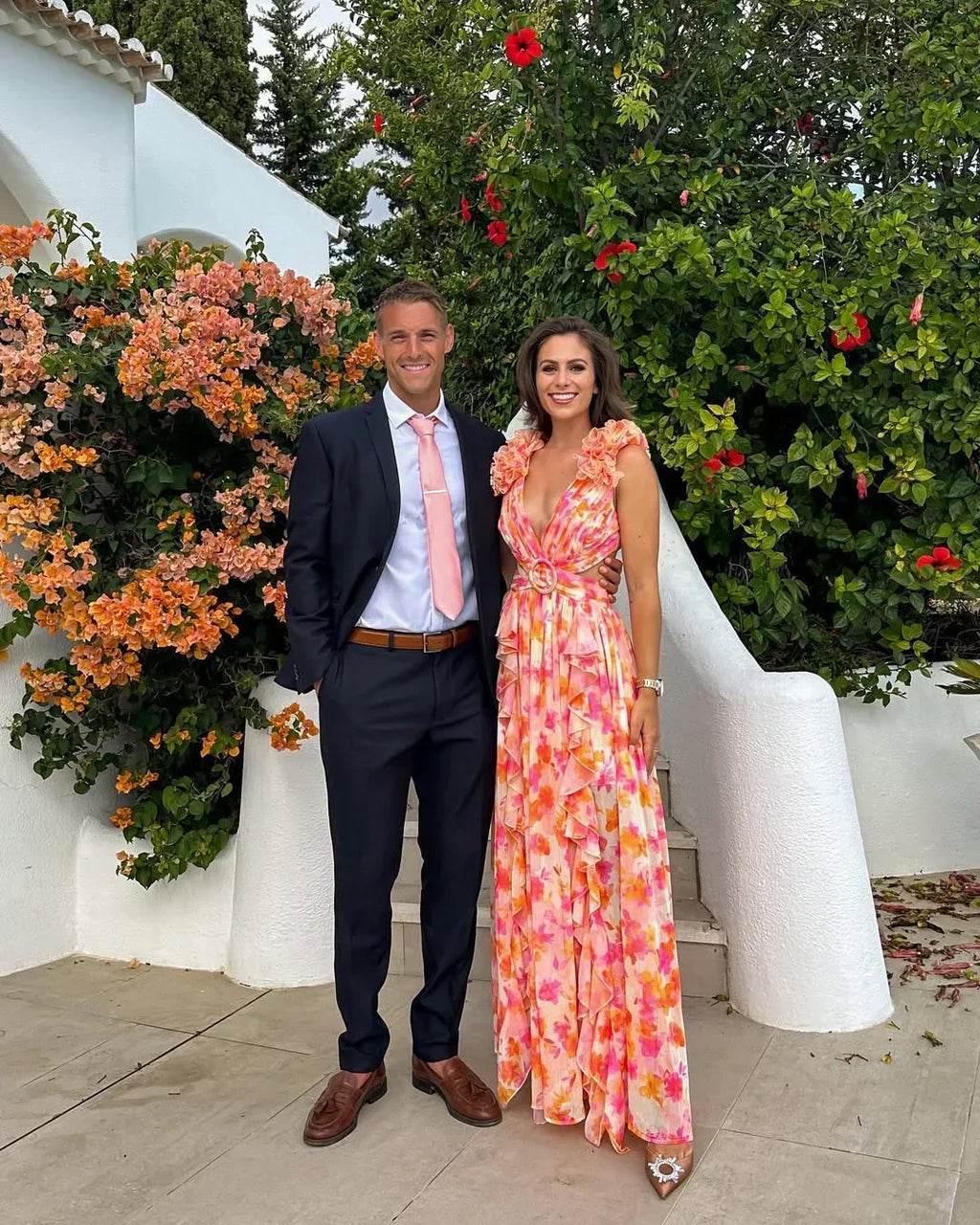 Sleeveless Floral Maxi Dress – Elegant Summer Evening Dress | Meave & Ivy