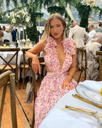 Sleeveless Floral Maxi Dress – Elegant Summer Evening Dress | Meave & Ivy