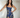 Blue Celestial Print Mini Dress – Flared Evening Party Dress | Meave & Ivy