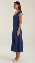 Floral Spaghetti Strap Midi Dress – Women's Summer Beach & Holiday Dress | Meave & Ivy