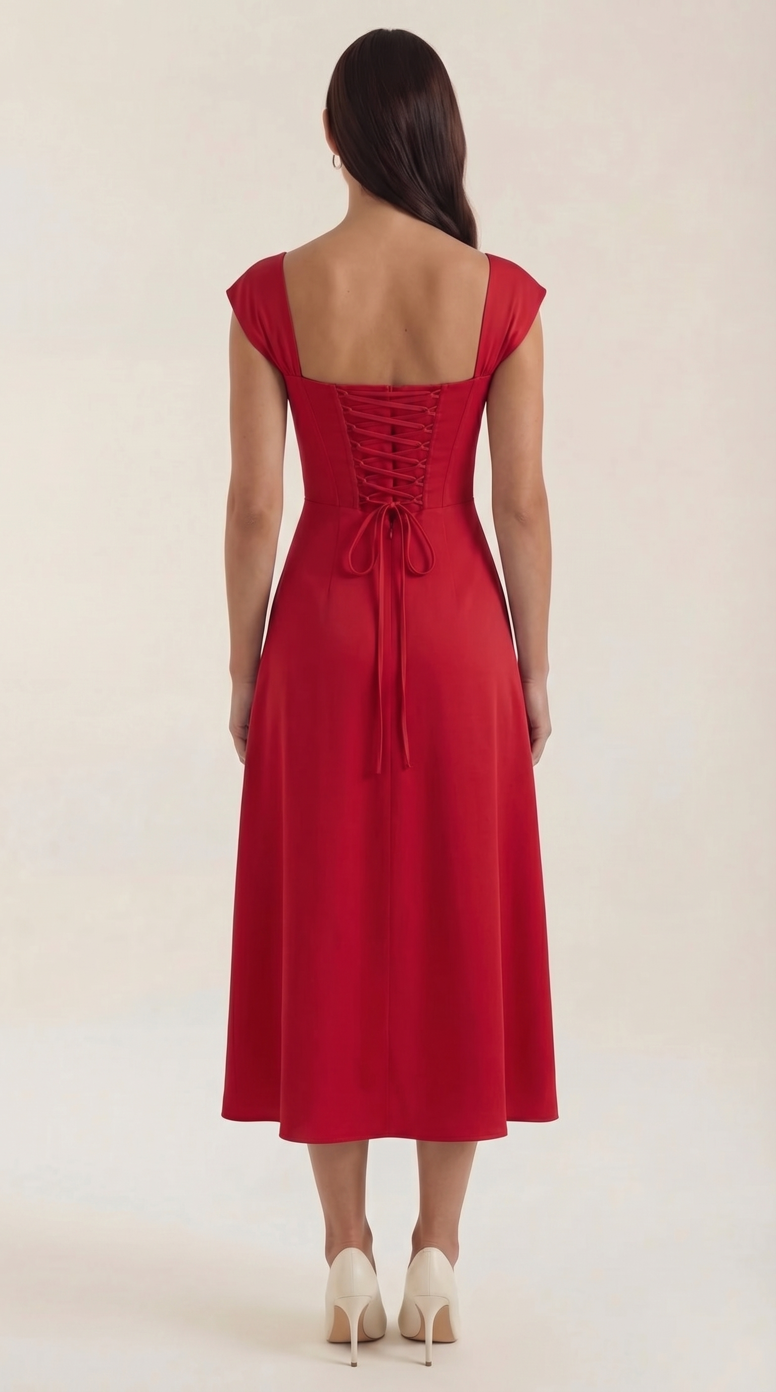 Floral Spaghetti Strap Midi Dress – Women's Summer Beach & Holiday Dress | Meave & Ivy