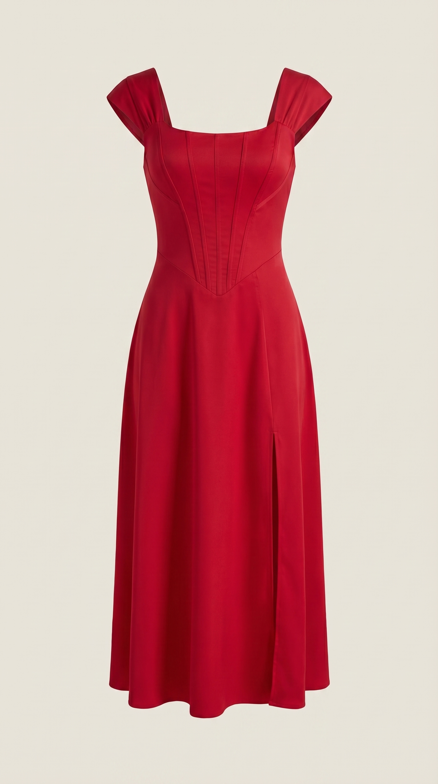 Floral Spaghetti Strap Midi Dress – Women's Summer Beach & Holiday Dress | Meave & Ivy