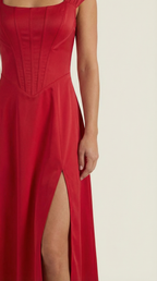 Floral Spaghetti Strap Midi Dress – Women's Summer Beach & Holiday Dress | Meave & Ivy