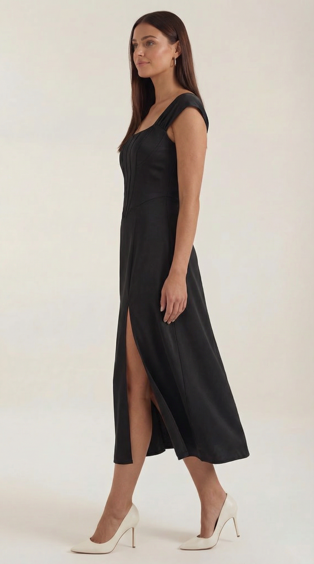 Floral Spaghetti Strap Midi Dress – Women's Summer Beach & Holiday Dress | Meave & Ivy