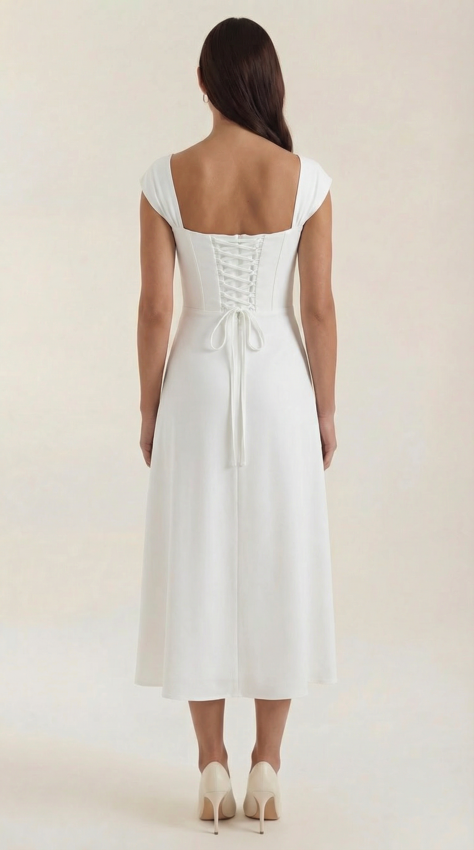 Floral Spaghetti Strap Midi Dress – Women's Summer Beach & Holiday Dress | Meave & Ivy