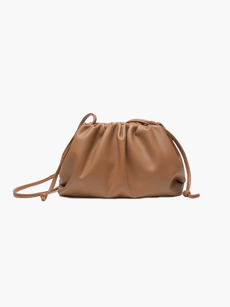 Dumpling Crossbody Pouch Bag – Sculptural Mini Bag