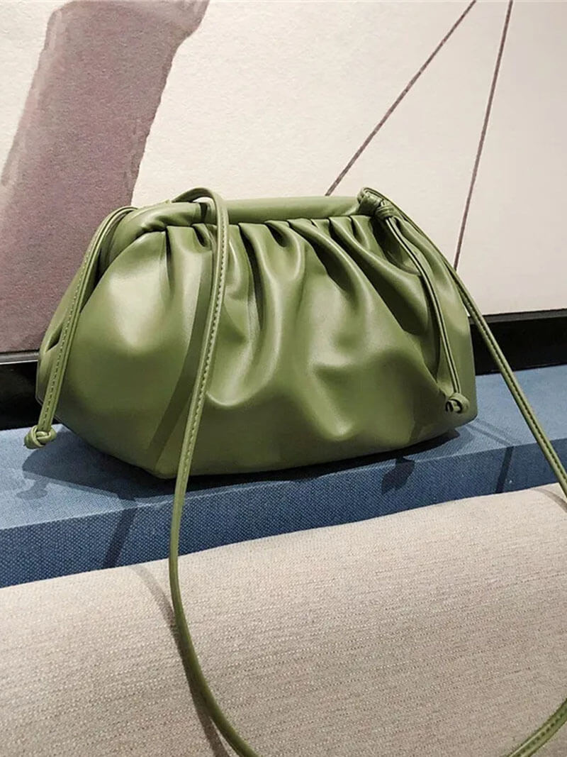 Dumpling Crossbody Pouch Bag – Sculptural Mini Bag