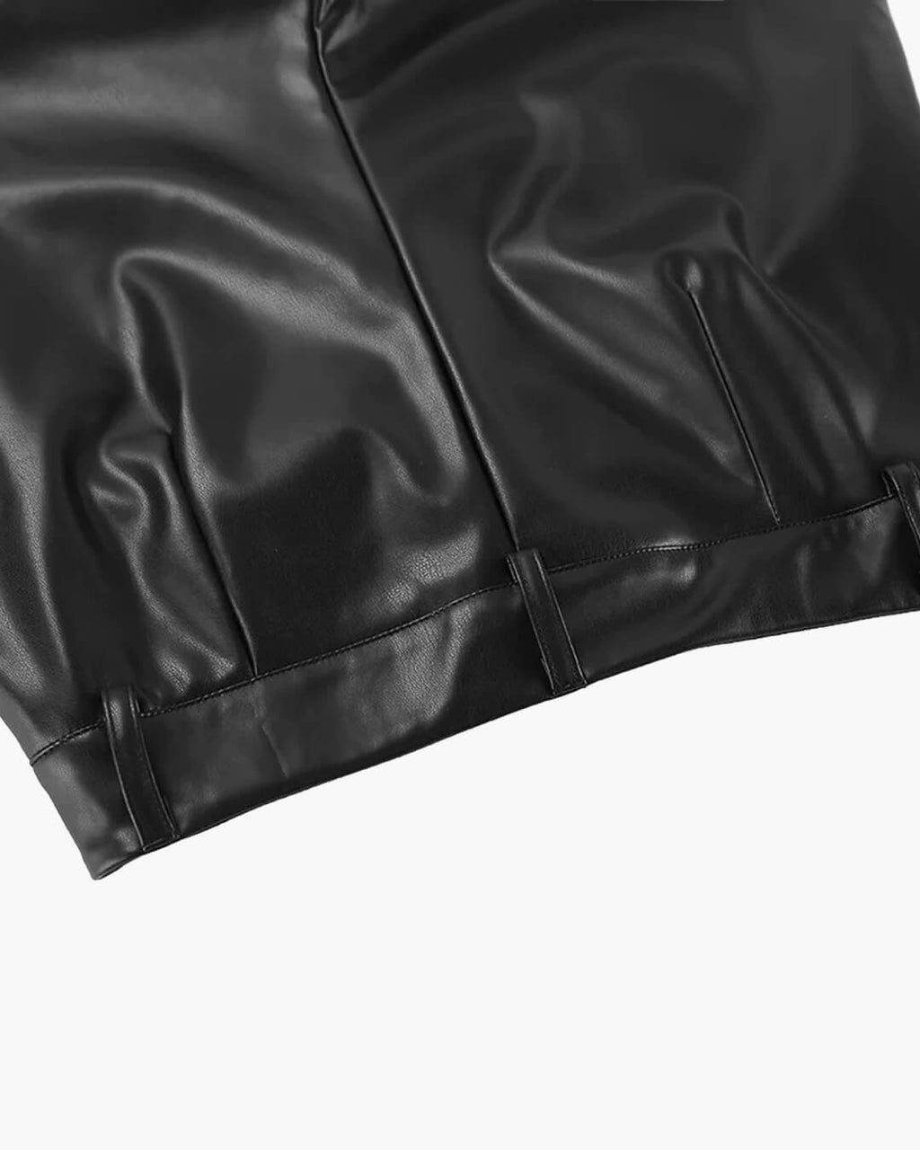 Wide Leg Leather Trousers – Women's Everyday Trousers