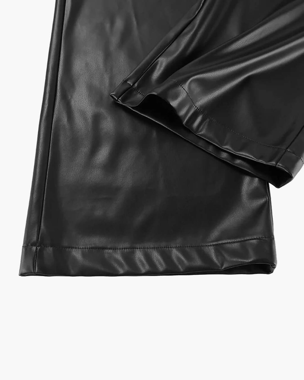 Wide Leg Leather Trousers – Women's Everyday Trousers