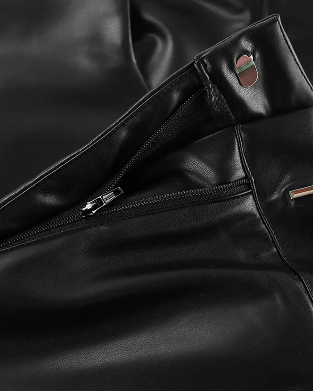 Wide Leg Leather Trousers – Women's Everyday Trousers