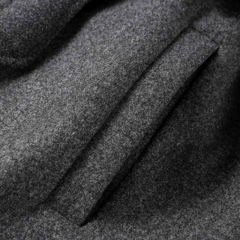 Women's Wool Blend Autumn Winter Coat – Relaxed Tailored Coat
