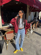 Women's Classic Bomber Jacket – Minimalist Solid Jacket