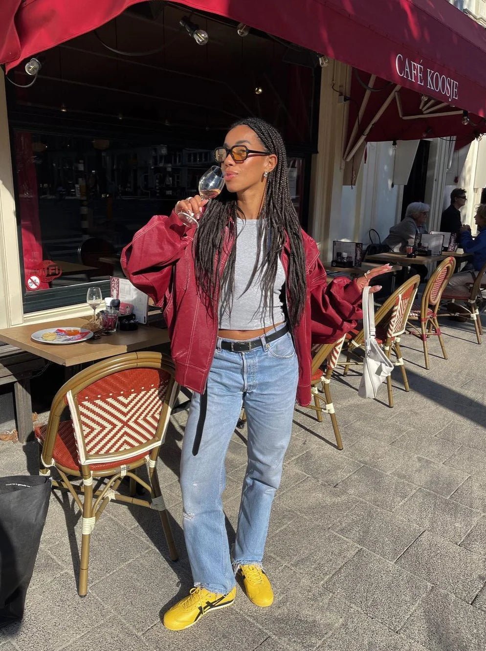Women's Classic Bomber Jacket – Minimalist Solid Jacket