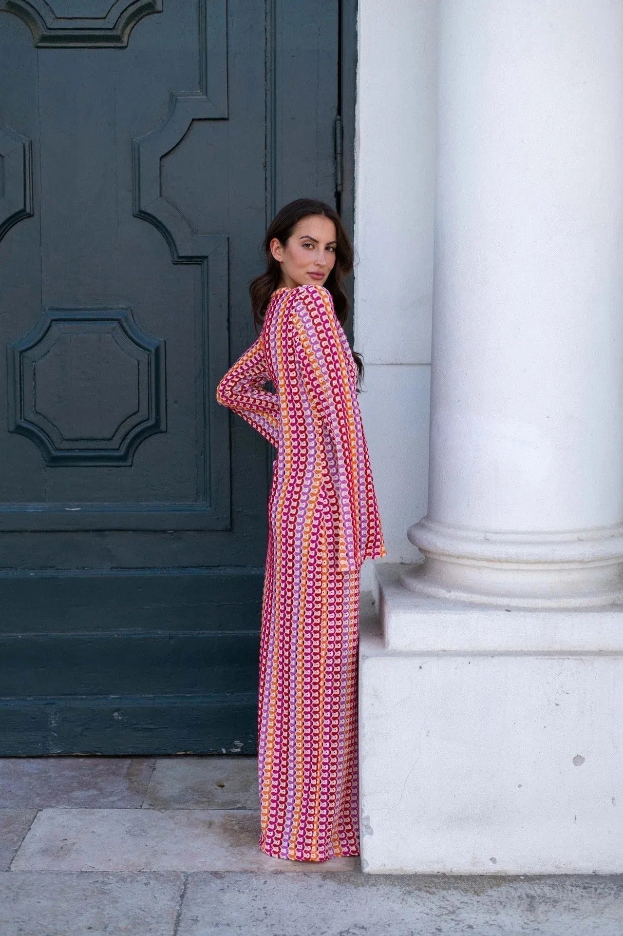 Stripe Maxi Dress – Women's Summer Maxi Dress
