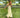 Yellow Flared Ruffle Floral Dress – Women's Summer Dress