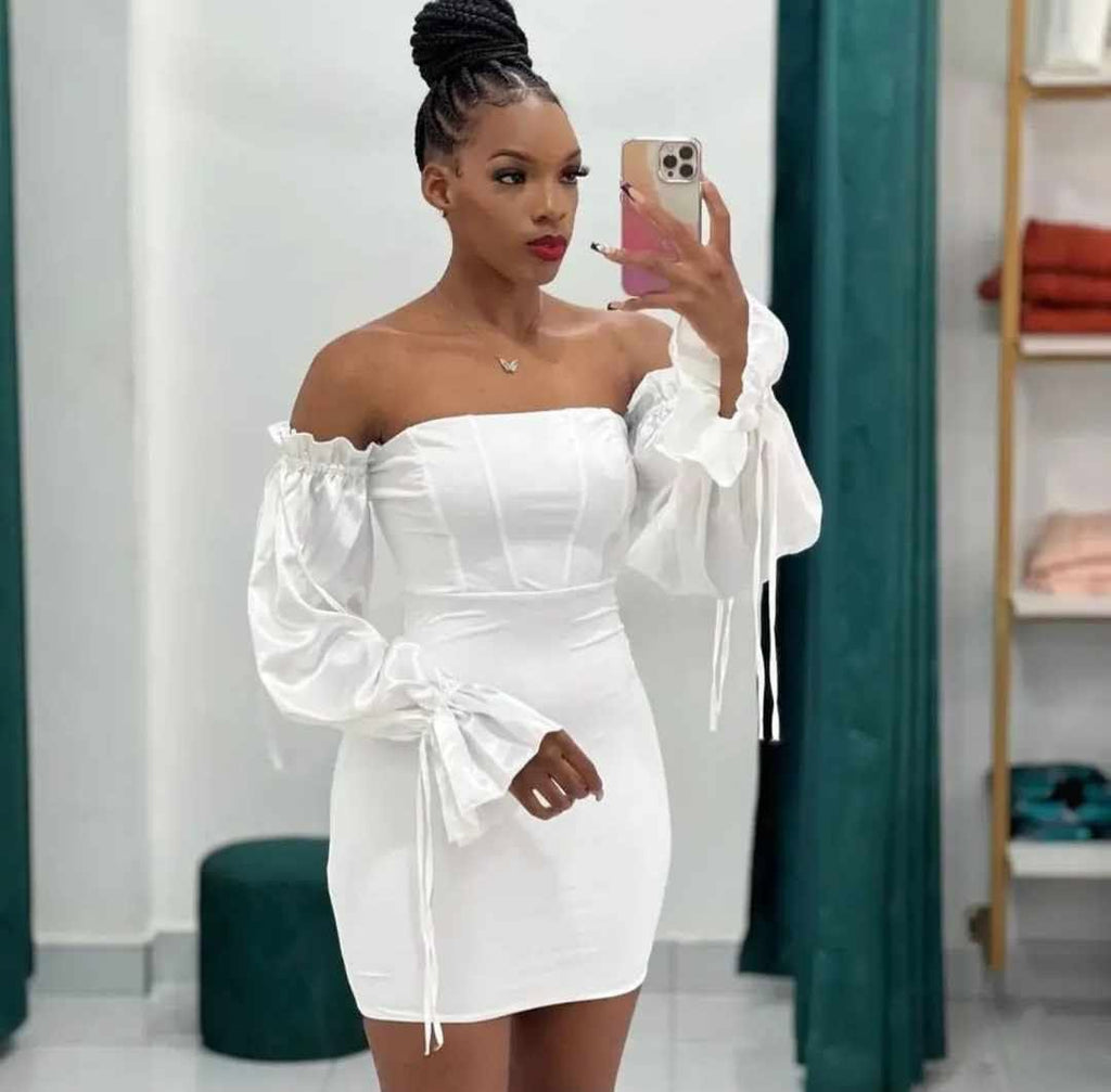 Drawstring Dress – Women's Summer Dress