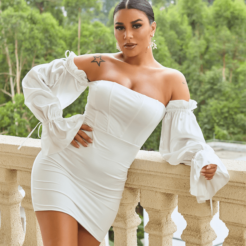 Drawstring Dress – Women's Summer Dress