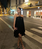 Halter Mini Dress – Women's Summer Party Mini Dress