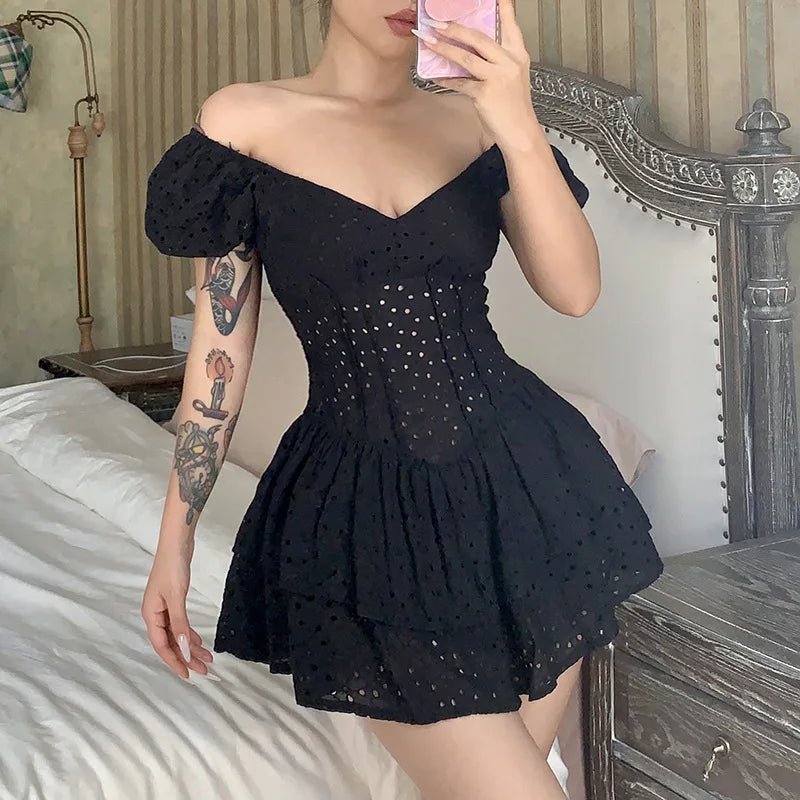 Elegance Corset Dress – Women's Summer Party Dress