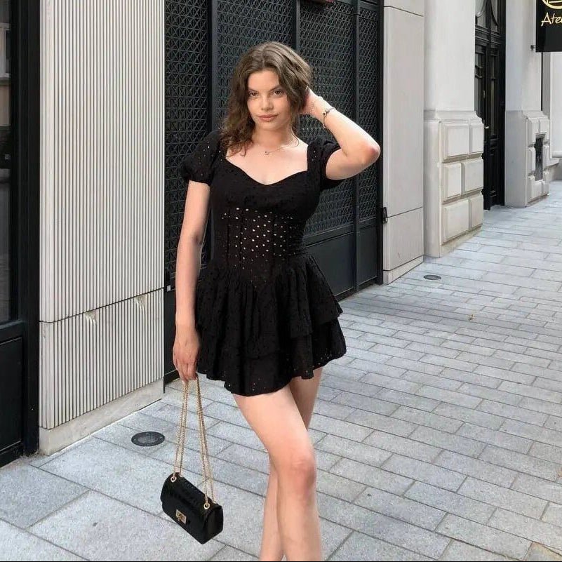 Elegance Corset Dress – Women's Summer Party Dress