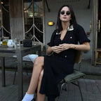 Red Knitted Dress – Women's Summer Dress