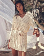 V-Neck Hollow Out Dress – Women's Summer Dress