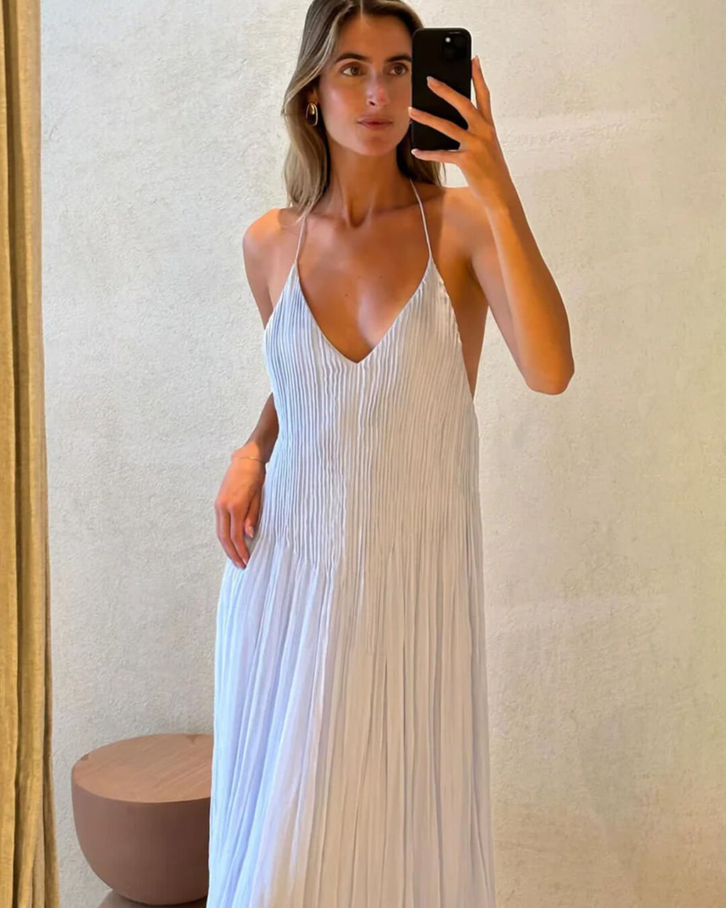 Backless Maxi Dress – Women's Summer Party Maxi Dress
