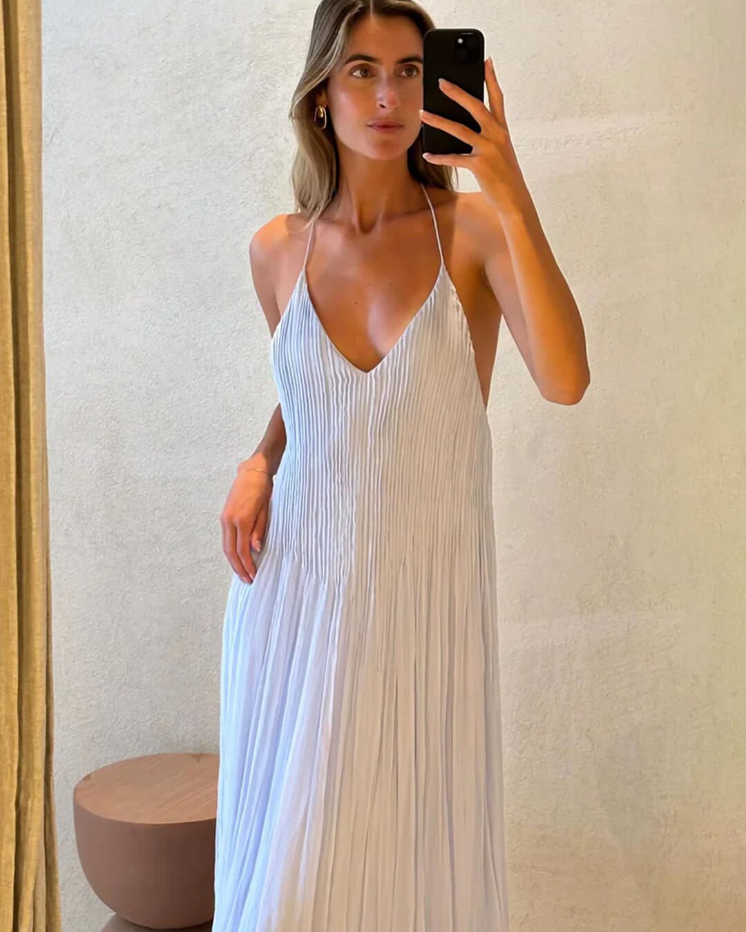 Backless Maxi Dress – Women's Summer Party Maxi Dress