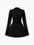 Backless Cotton Mini Dress – Effortless Summer Party Dress