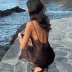 Asymmetric Satin Mini Dress with Lace Trim – Summer Party Dress