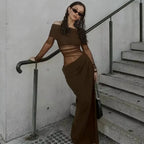Black Long Sleeve Mesh Maxi Dress – Women's Summer Maxi Dress