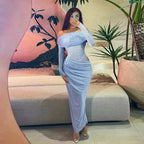 Black Long Sleeve Mesh Maxi Dress – Women's Summer Maxi Dress