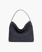 Suede Look Tote with Minimalist Silhouette – Spacious Day Bag