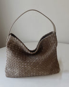 Suede Look Tote with Minimalist Silhouette – Spacious Day Bag