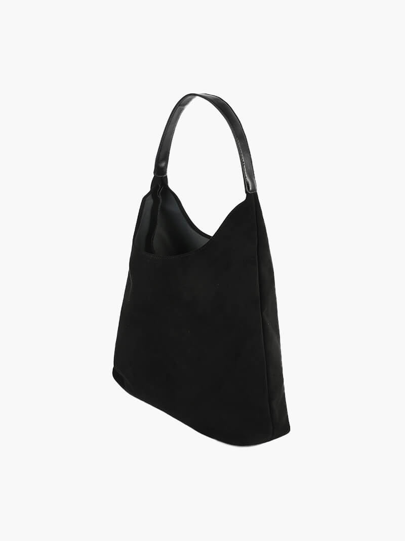 Western Style Suede Look Bag – Soft Everyday Shoulder Bag