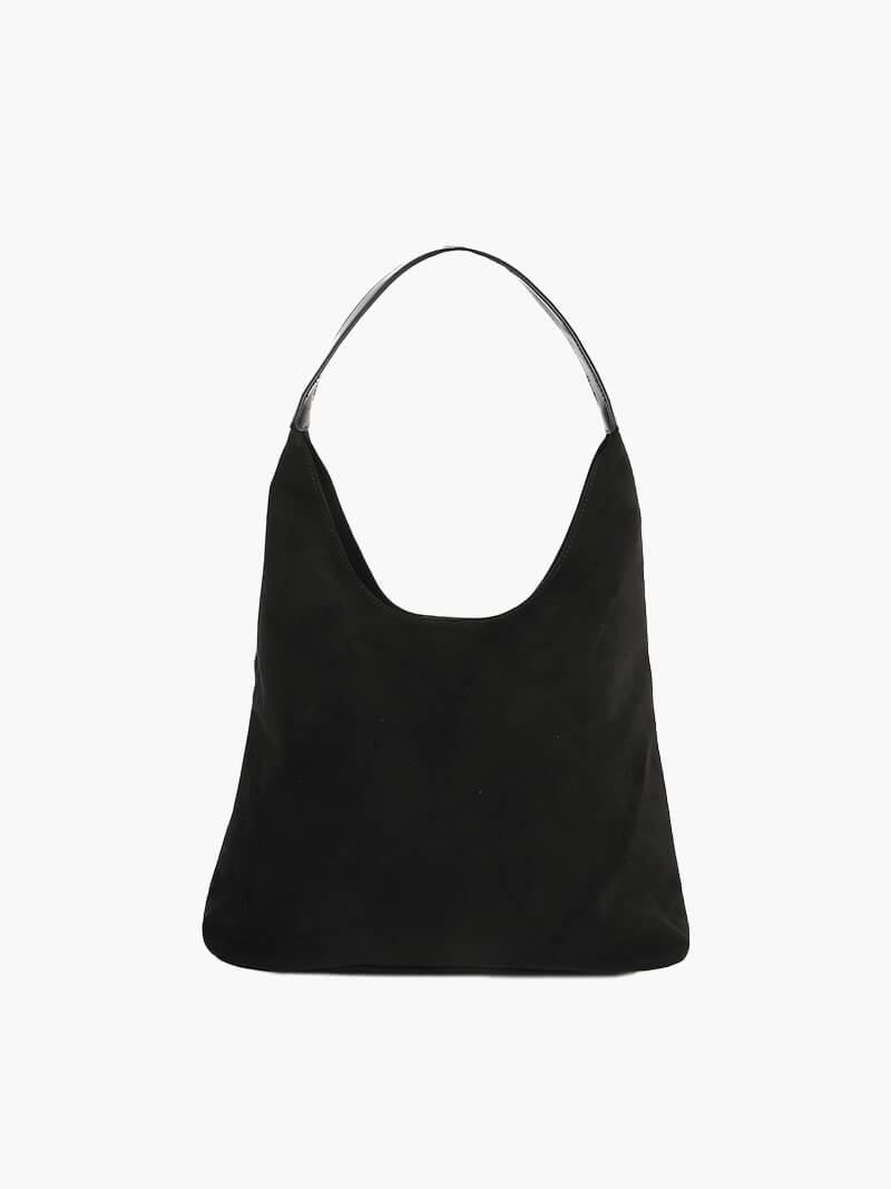 Western Style Suede Look Bag – Soft Everyday Shoulder Bag