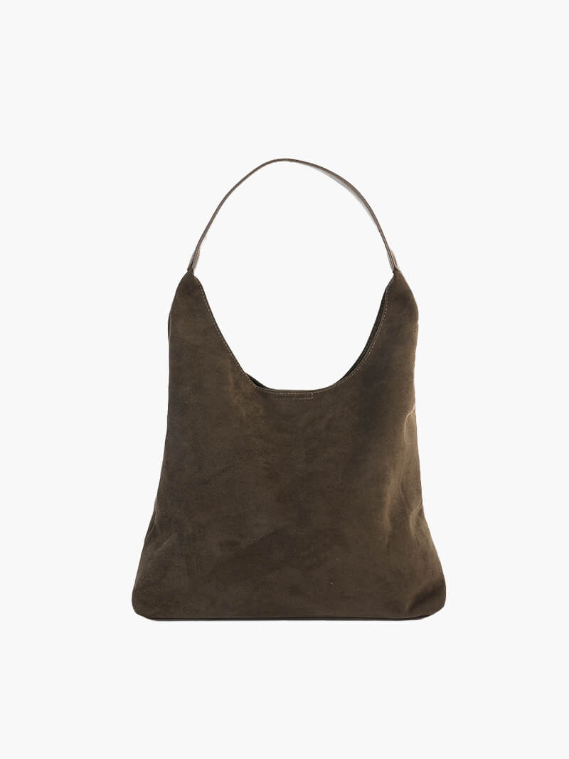 Western Style Suede Look Bag – Soft Everyday Shoulder Bag