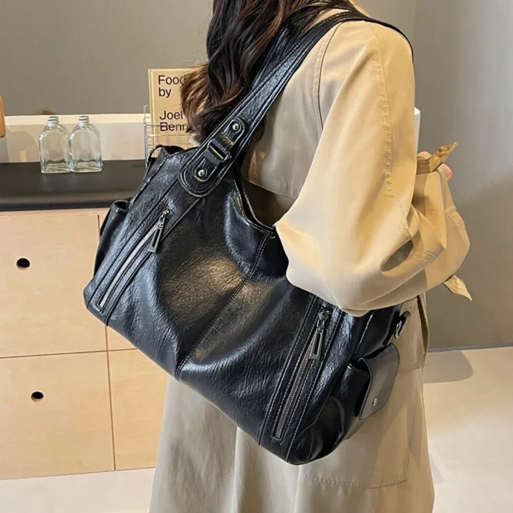 Colour Block Shoulder Bag – Sleek Office to Evening Bag