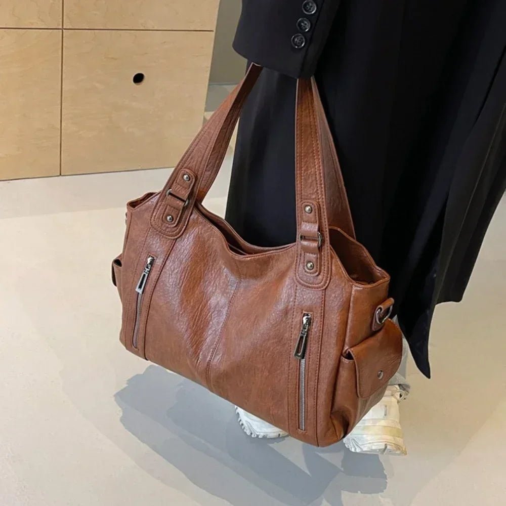 Colour Block Shoulder Bag – Sleek Office to Evening Bag