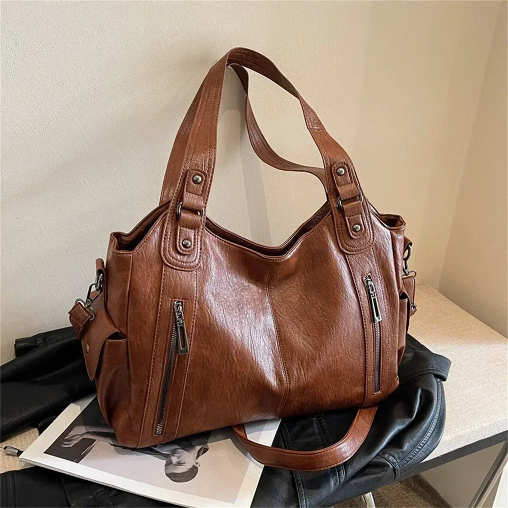 Colour Block Shoulder Bag – Sleek Office to Evening Bag