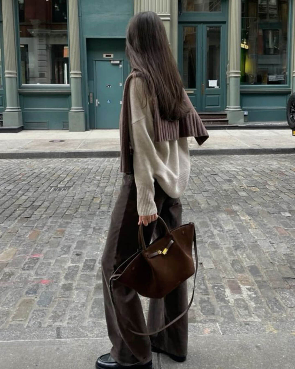 Vegan Suede Shoulder Bag – Slouchy Everyday Hobo