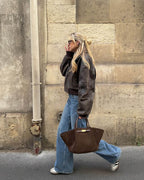 Vegan Suede Shoulder Bag – Slouchy Everyday Hobo