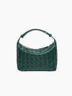 Mini Woven Bag – Compact Structured Handbag in 5 Colours